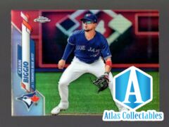 2020 Topps Chrome Base Refractor #22 Cavan Biggio - Toronto Blue Jays